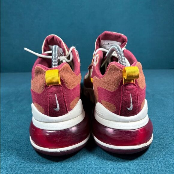 Size 8Men/9.5Women - Nike air max react 270 red shoes - Picture 2 of 9